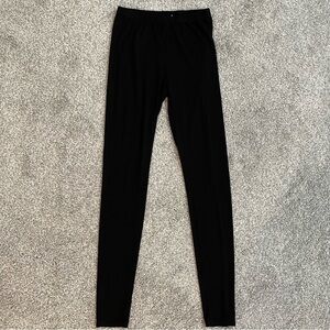 Eileen Fisher Women's Size XXS Black Pull On Slim Stretch Viscose Pants